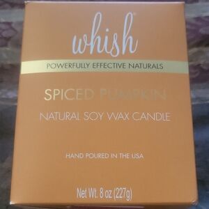 Whish Spiced Pumpkin Soy Candle High End Candles Not Cheap Ones